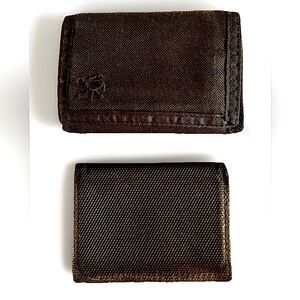 💵CANVAS NYLON TRIFOLD WALLET + CARD HOLDER💵